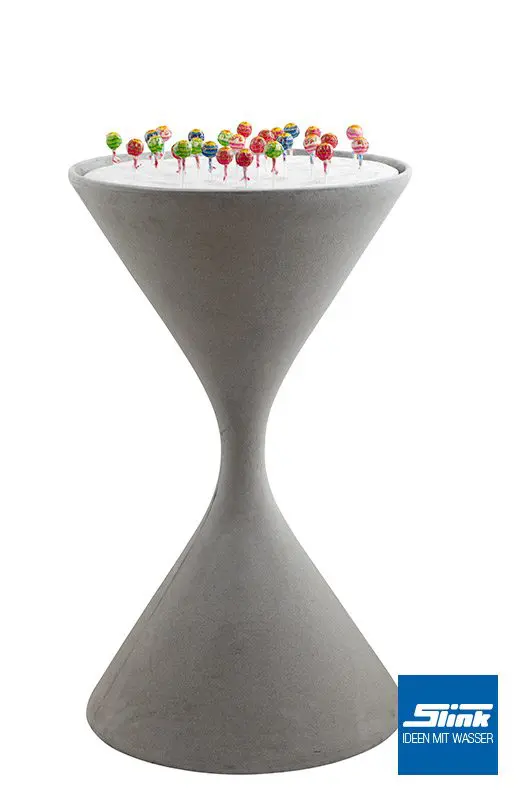 Designer-Pflanzgefäß Spindel Diabolo Willy Guhl Pflanzkübel Eternit Swisspearl Gartendesign betonoptik Designklassiker