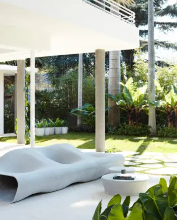 DUNE - Design by Rainer Mutsch | Die Lounge-Liege besteht aus vier Elementen, die als Einzelstücke oder modular arrangiert werden können.