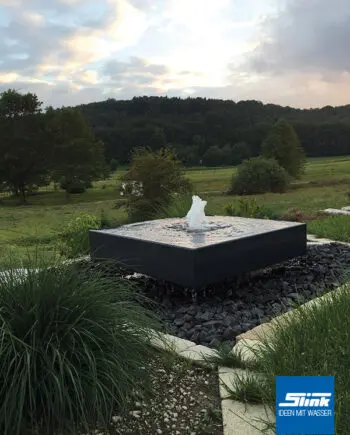 Aluminium-Gartenbrunnen Alumento 100