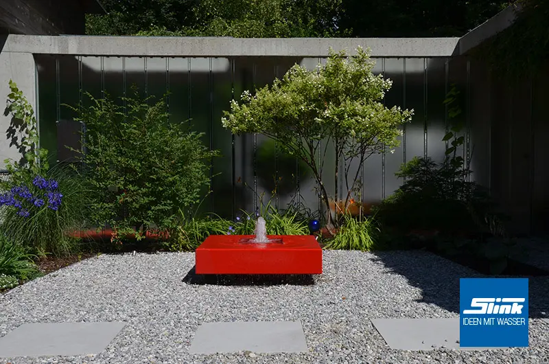Aluminium-Gartenbrunnen Alumento 150