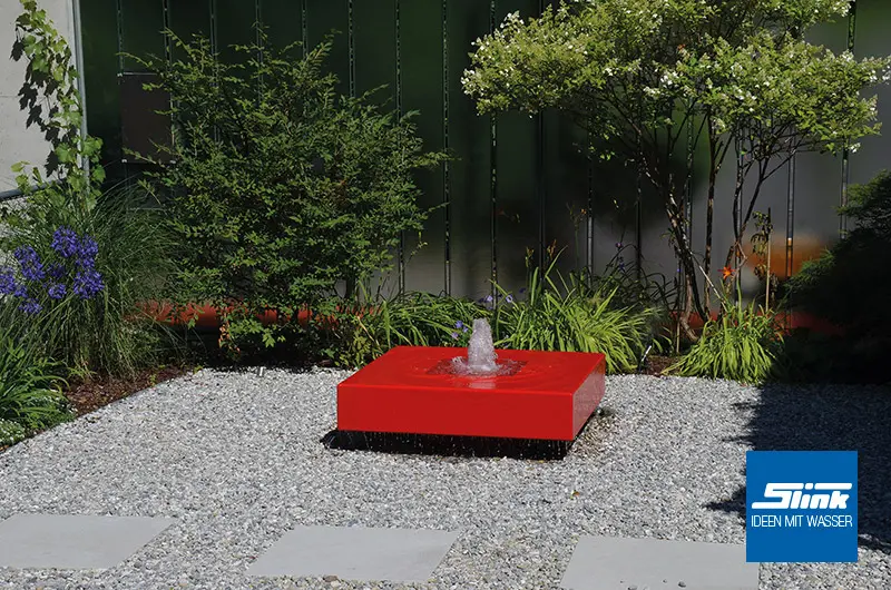 Aluminium-Gartenbrunnen Alumento 150