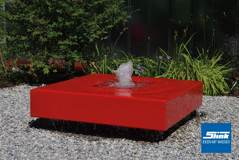 Aluminium-Gartenbrunnen Alumento 150