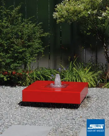 Alumento Designerbrunnen Gartenbrunnen Brunnen für moderne Gärten