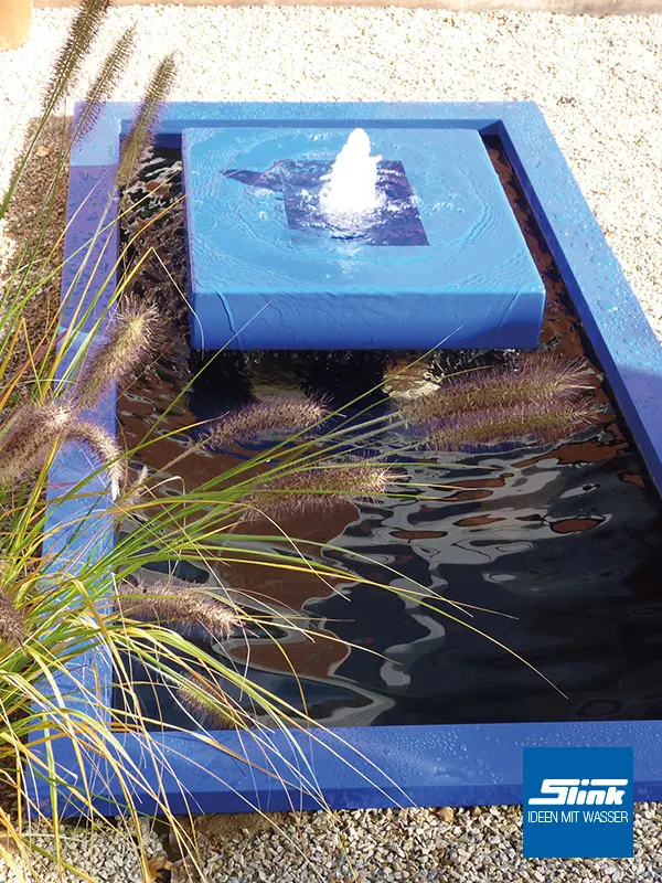 Wasserobjekt Formales Becken mit Alumento 60