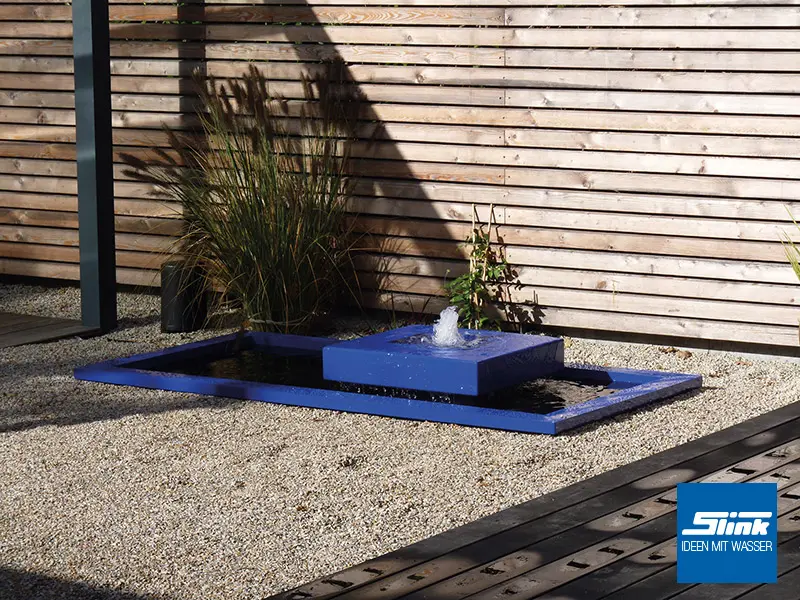 Wasserobjekt Formales Becken mit Alumento 60