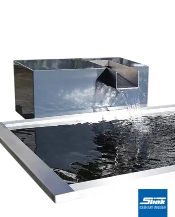3457 Aluminium-Kubus Kjaer mit GFK-Wasserbecken 300/150