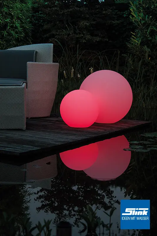 Gartenbeleuchtung LED-Leuchtkugel 60 cm Ø
