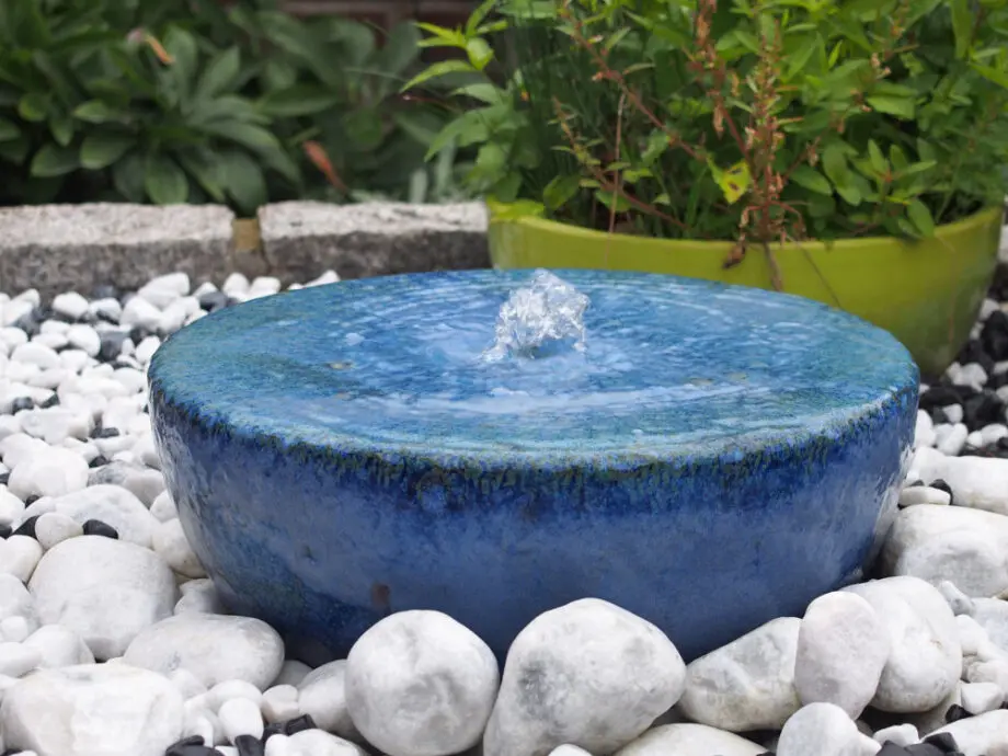 Keramikbrunnen, Garten Brunnen, Springbrunnen Kunst, Gartenkunst