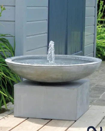 Slink Toulouse Zinkbrunnen Terrassenbrunnen Gartenbrunnen modern
