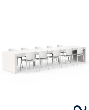 Slink Clear Tisch Gartentisch Terrassentisch Moebel Design schlicht Design