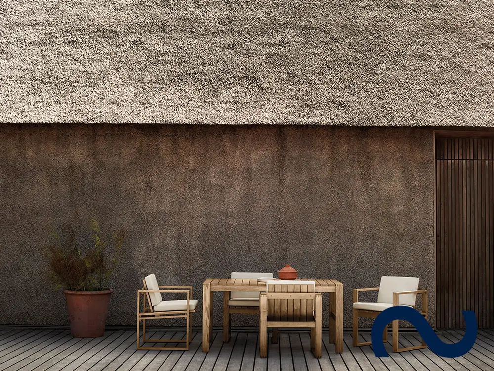 Hochwertiger Garten-Esstisch, Modell BK15, Bodil Kjær, Carl Hansen & Søn, Kubismus,Gartenmöbelserie, dänischen, Architekten Bodil Kjær, Teak, Gartentisch, modern