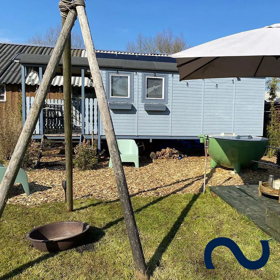 Dutchtub, Whirpool, holzbefeuert, outdoor-badewanne, ohne strom, flexibel, 4 Personen