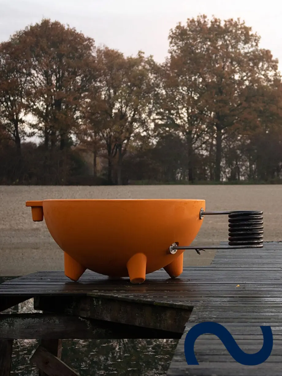 Dutchtub, Whirpool, holzbefeuert, outdoor-badewanne, ohne strom, flexibel, 4 Personen