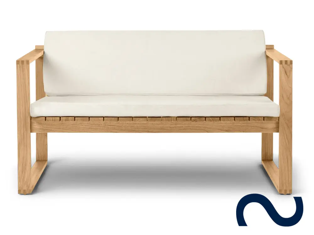 Bodil Kjaer, Danish Design, BK12, Gartenstuhl, Teak, 60er, Midcentury Modern, Designklassiker, Teak, Loungesofa, Gartensofa