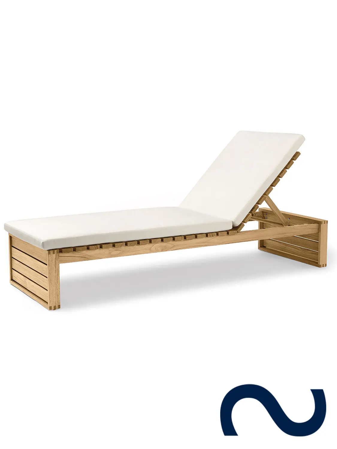 Bodil Kjaer, Danish Design, BK14, Gartenstuhl, Teak, 60er, Midcentury Modern, Designklassiker, Teak, Sonnenliege, Gartenliege, Holzlige, Terrassenliege