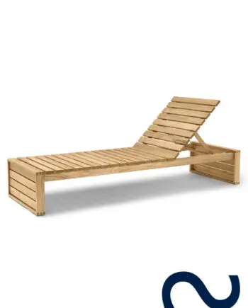Bodil Kjaer, Danish Design, BK14, Gartenstuhl, Teak, 60er, Midcentury Modern, Designklassiker, Teak, Sonnenliege, Gartenliege, Holzlige, Terrassenliege