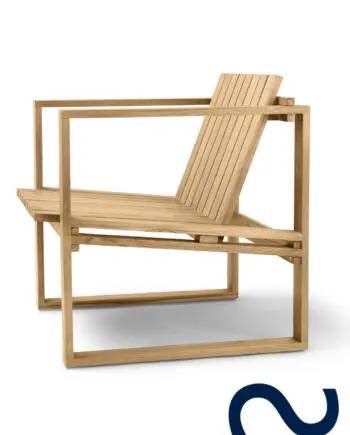 Bodil Kjaer, Danish Design, BK11, Gartenstuhl, Teak, 60er, Midcentury Modern, Designklassiker, Teak, Loungesessel