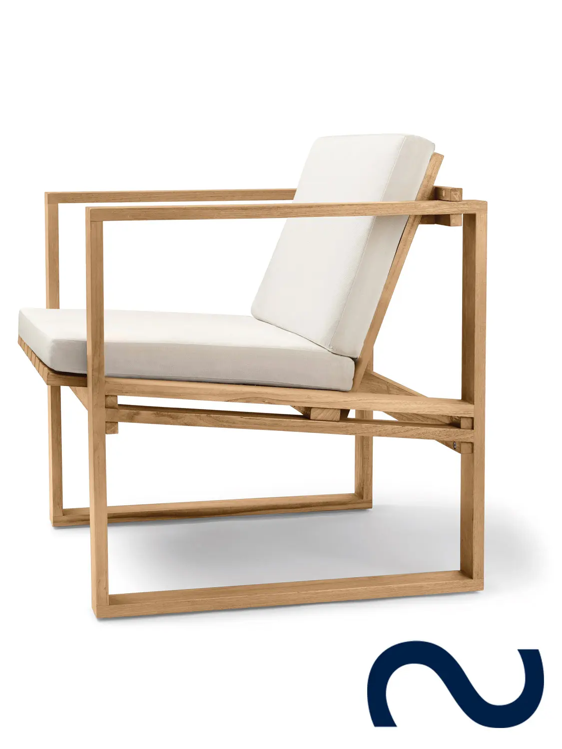 Bodil Kjaer, Danish Design, BK11, Gartenstuhl, Teak, 60er, Midcentury Modern, Designklassiker, Teak, Loungesessel