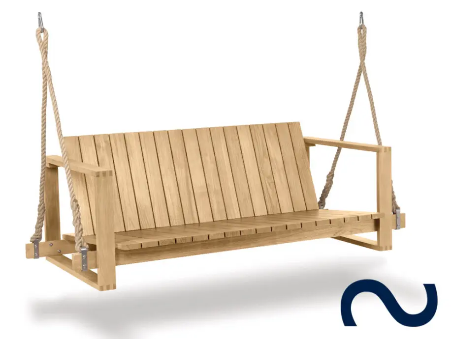 Bodil Kjaer, Danish Design, BK13, Gartenstuhl, Teak, 60er, Midcentury Modern, Designklassiker, Teak, Loungesofa, Gartensofa, Schaukelsofa