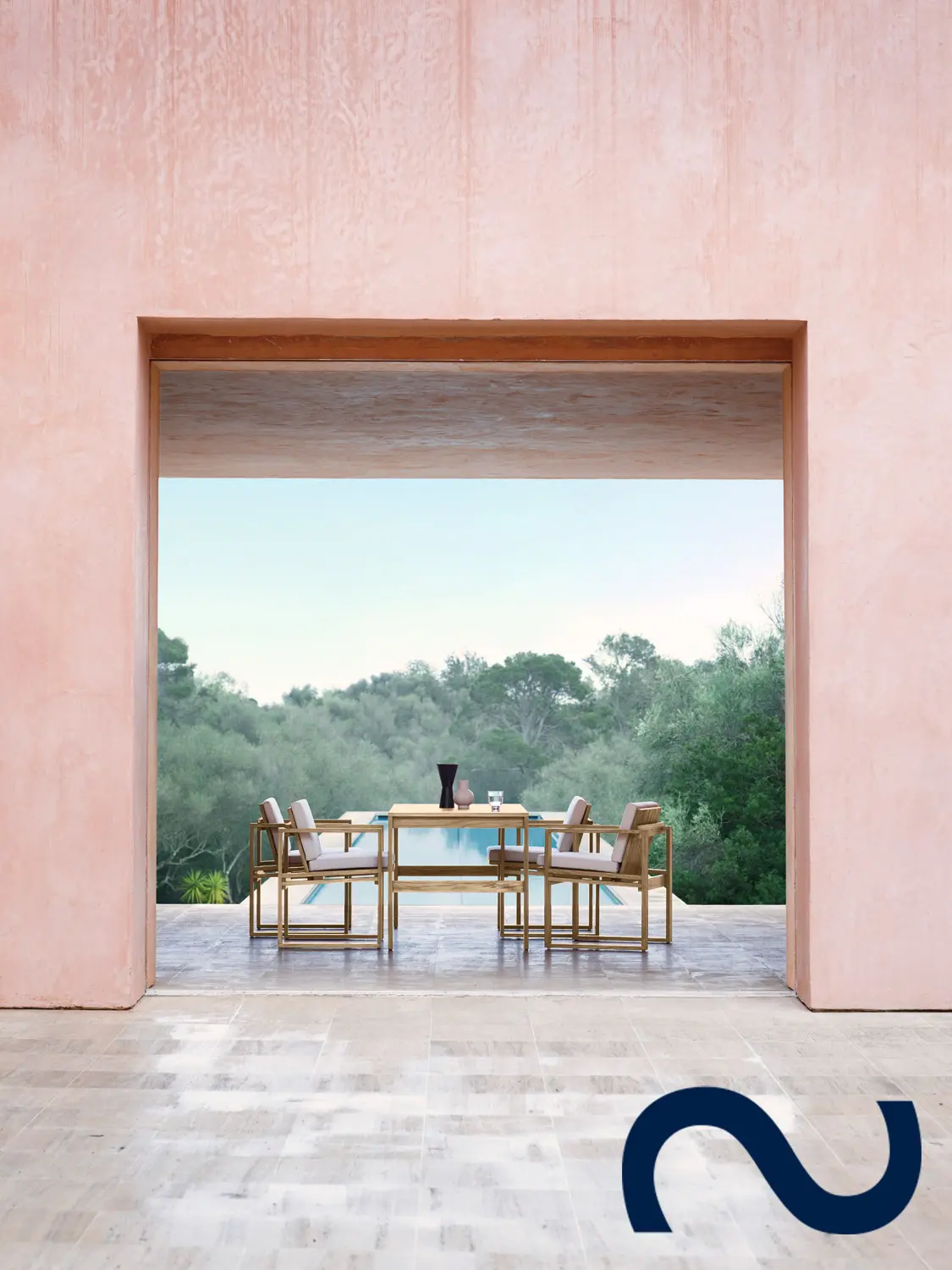 Bodil Kjaer, Danish Design, BK13, Gartenstuhl, Teak, 60er, Midcentury Modern, Designklassiker, Teak, Loungesofa, Gartensofa, Schaukelsofa