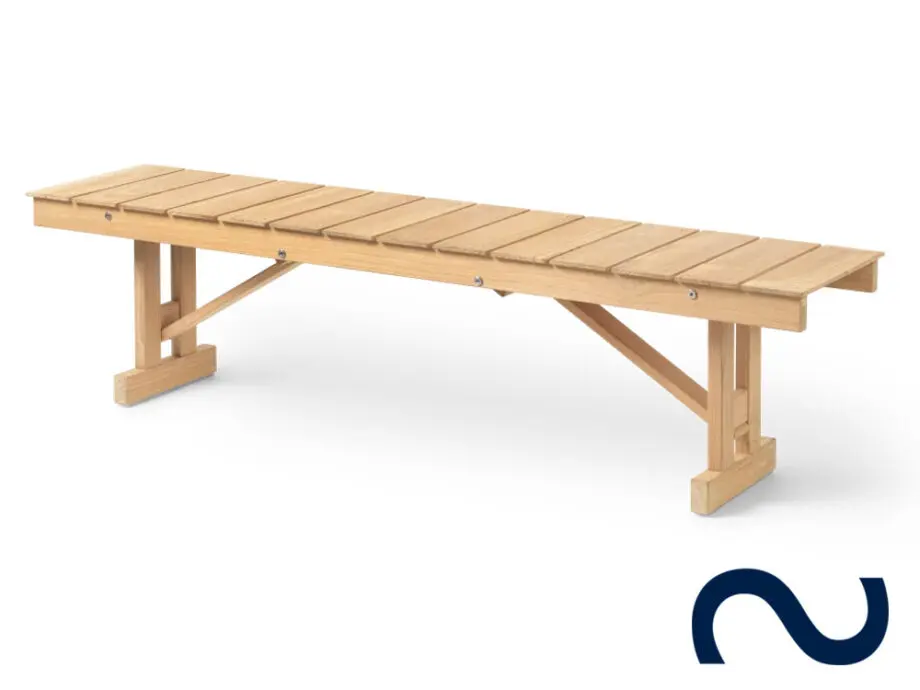 Børge Mogensen, BM1771, BM1871, Teakholz, Gartentisch, Gartenbank, Carl Hansen & Søn Teak, Danish Design, Designklassiker, Gartenmöbel, Designmöbel