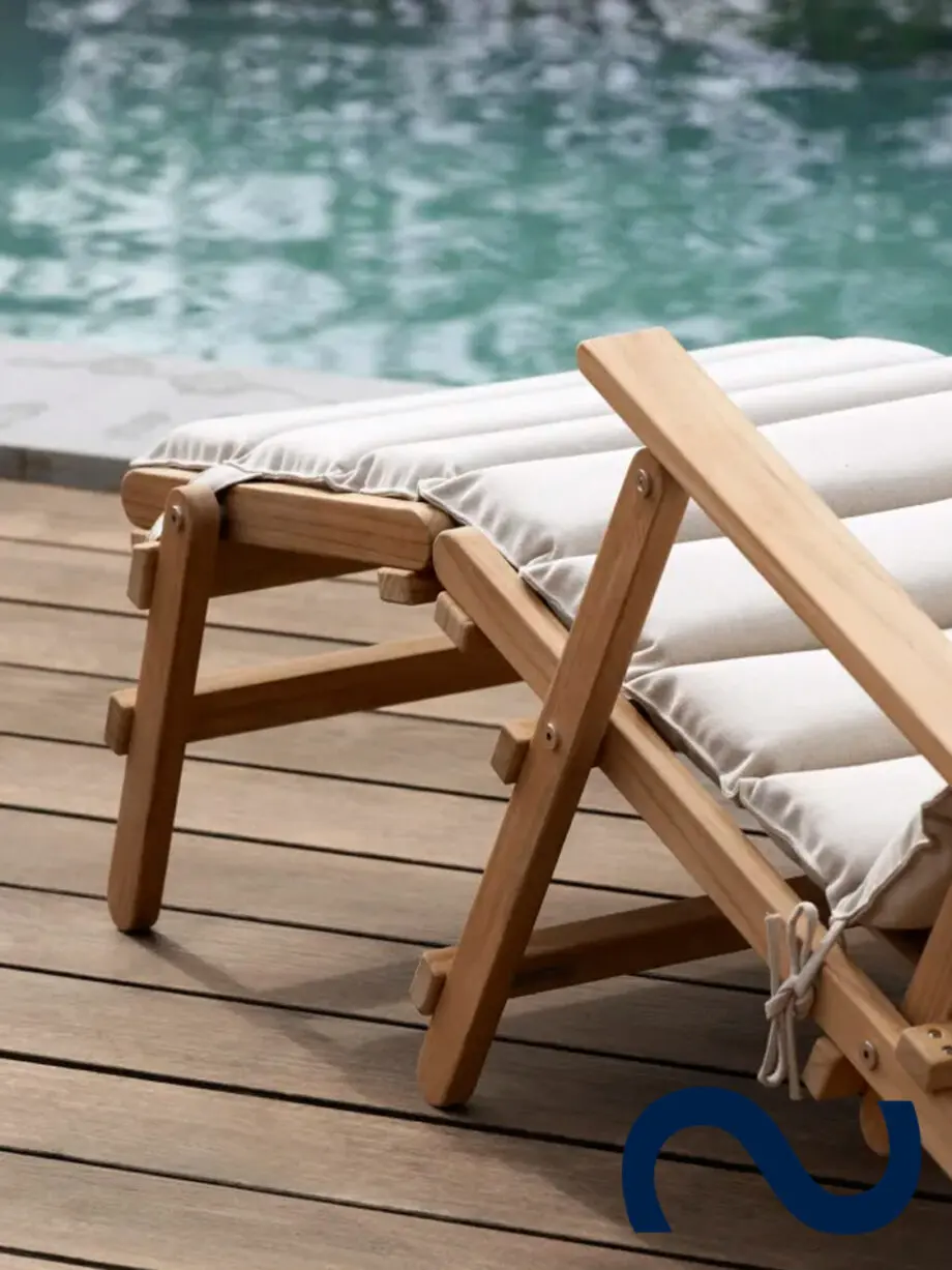 Børge Mogensen, BM5568, Teakholz, Gartentisch, Gartenbank, Carl Hansen & Søn Teak, Danish Design, Designklassiker, Gartenmöbel, Designmöbel, Gartenstuhl