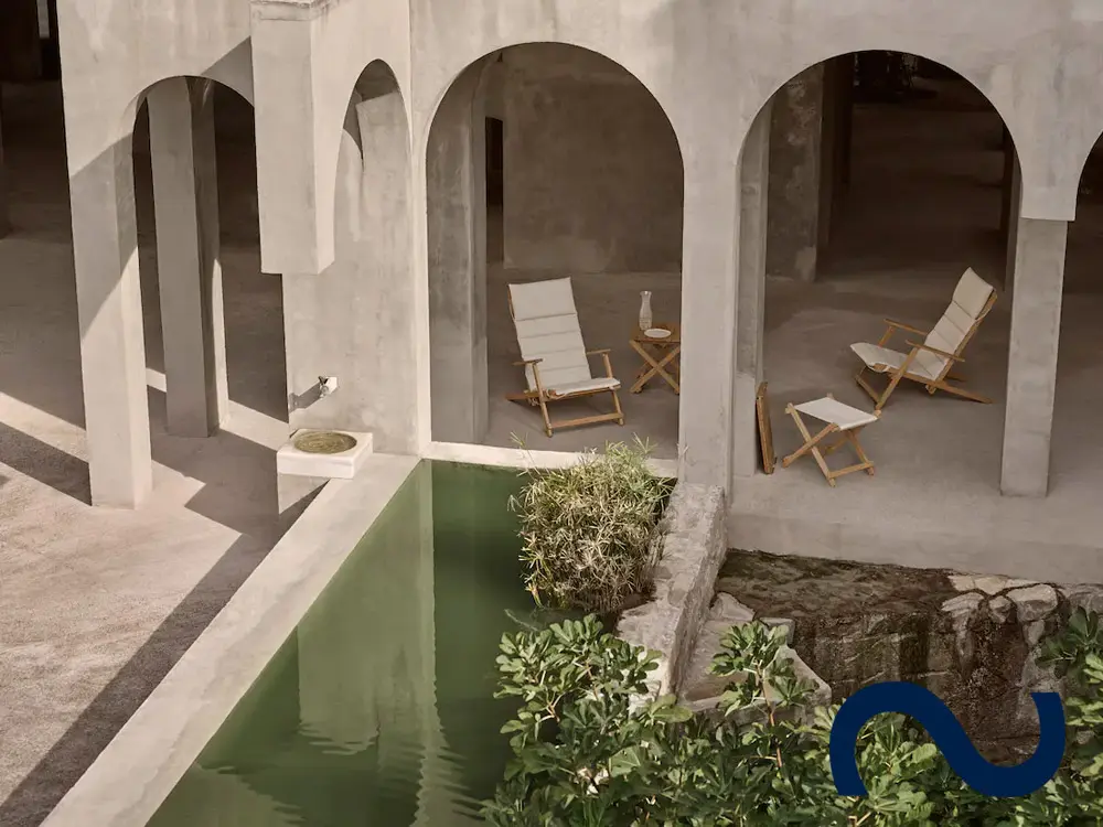 Børge Mogensen, BM5565, Teakholz, Gartentisch, Gartenbank, Carl Hansen & Søn Teak, Danish Design, Designklassiker, Gartenmöbel, Designmöbel, Gartenstuhl