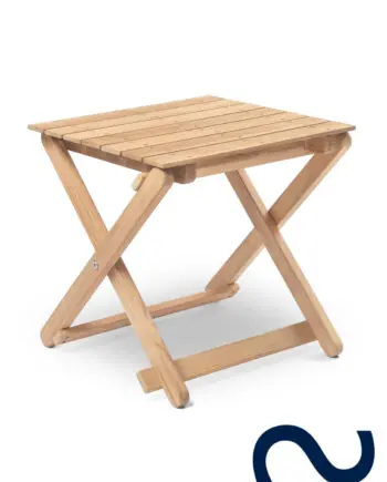 Børge Mogensen, BM568, Teakholz, Gartentisch, Gartenbank, Carl Hansen & Søn Teak, Danish Design, Designklassiker, Gartenmöbel, Designmöbel, Beistelltisch, Side Table, Coffee Table