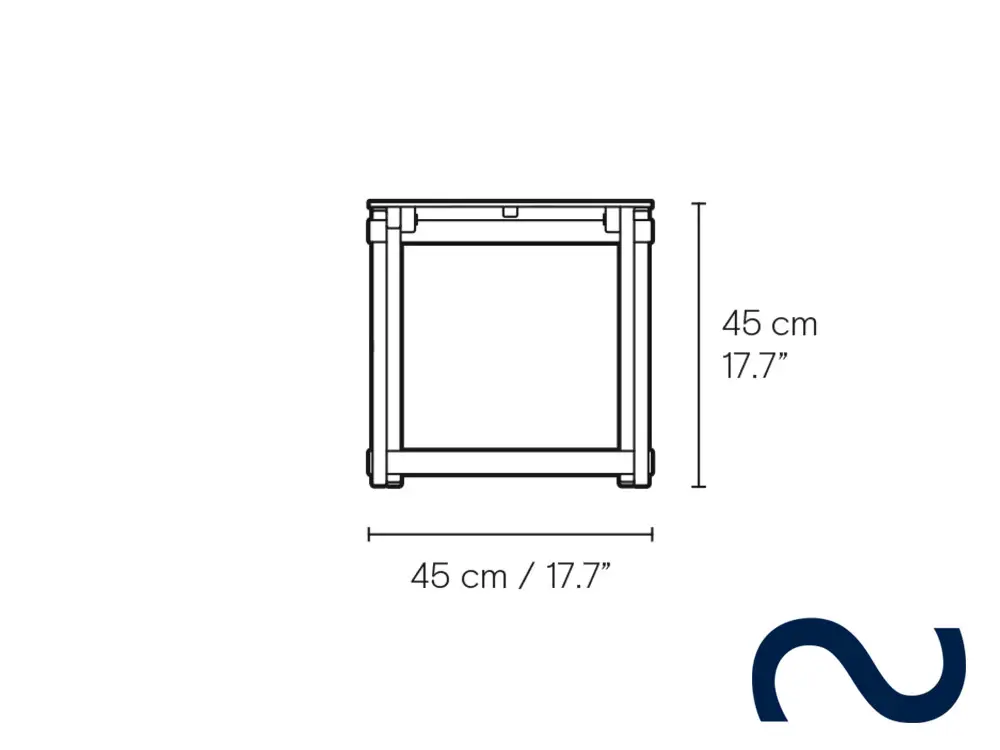 Børge Mogensen, BM568, Teakholz, Gartentisch, Gartenbank, Carl Hansen & Søn Teak, Danish Design, Designklassiker, Gartenmöbel, Designmöbel, Beistelltisch, Side Table, Coffee Table