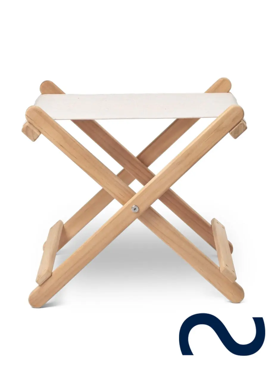 Børge Mogensen, BM5768, Teakholz, Gartentisch, Gartenbank, Carl Hansen & Søn Teak, Danish Design, Designklassiker, Gartenmöbel, Designmöbel, Gartenhocker, Stool, Deck Stool