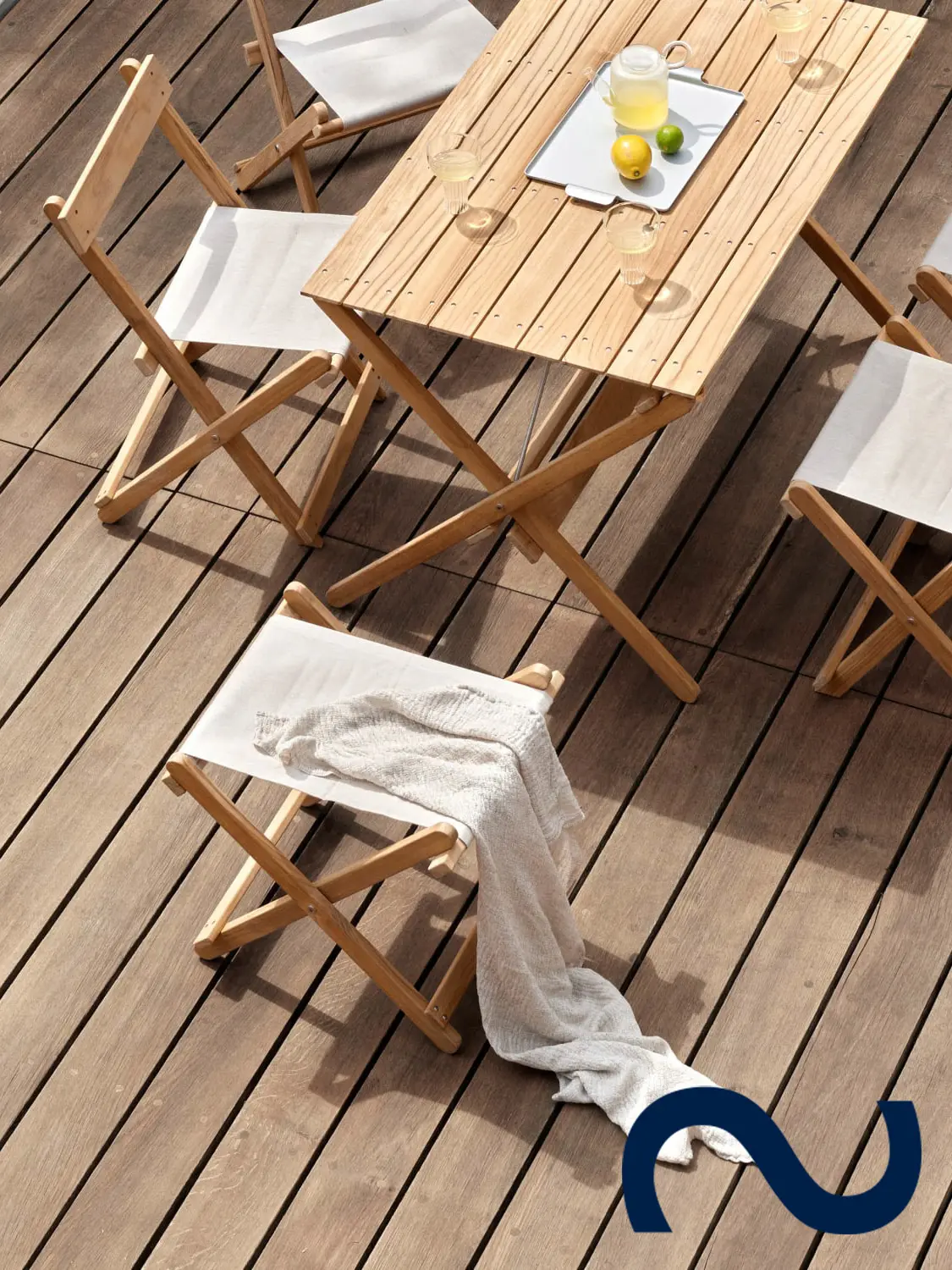 Børge Mogensen, BM3670, Teakholz, Gartentisch, Gartenbank, Carl Hansen & Søn Teak, Danish Design, Designklassiker, Gartenmöbel, Designmöbel, Garten-Esstisch, Dining Table, Klapptisch, Gartentisch