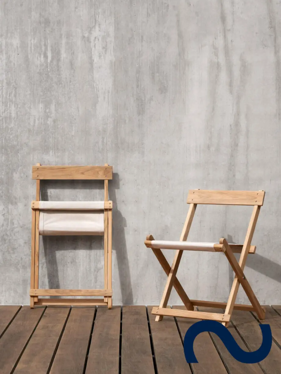 Børge Mogensen, BM4570, Teakholz, Gartentisch, Gartenbank, Carl Hansen & Søn Teak, Danish Design, Designklassiker, Gartenmöbel, Designmöbel, Klappstuhl, Gartenstuhl, Holzstuhl
