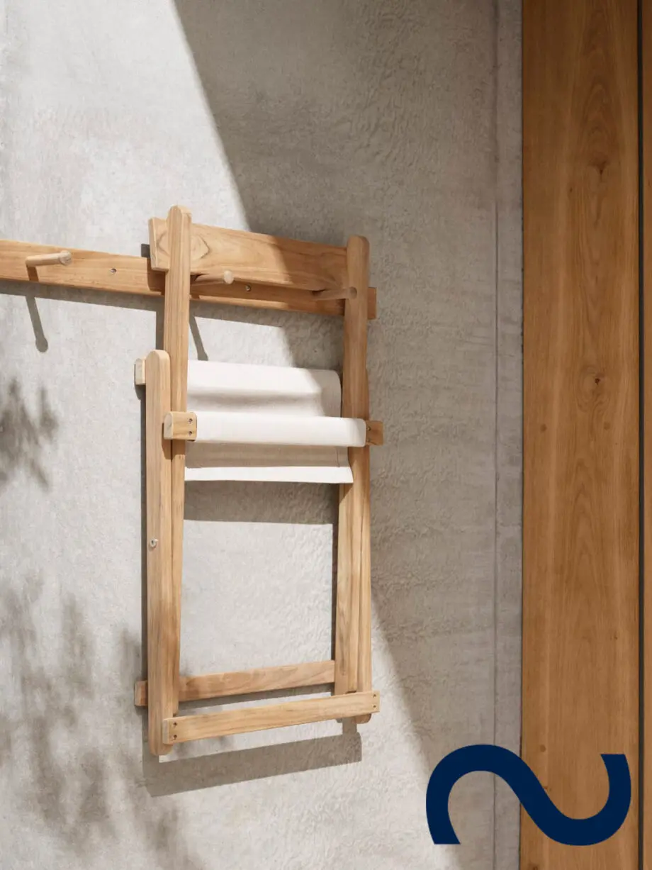 Børge Mogensen, BM4570, Teakholz, Gartentisch, Gartenbank, Carl Hansen & Søn Teak, Danish Design, Designklassiker, Gartenmöbel, Designmöbel, Klappstuhl, Gartenstuhl, Holzstuhl