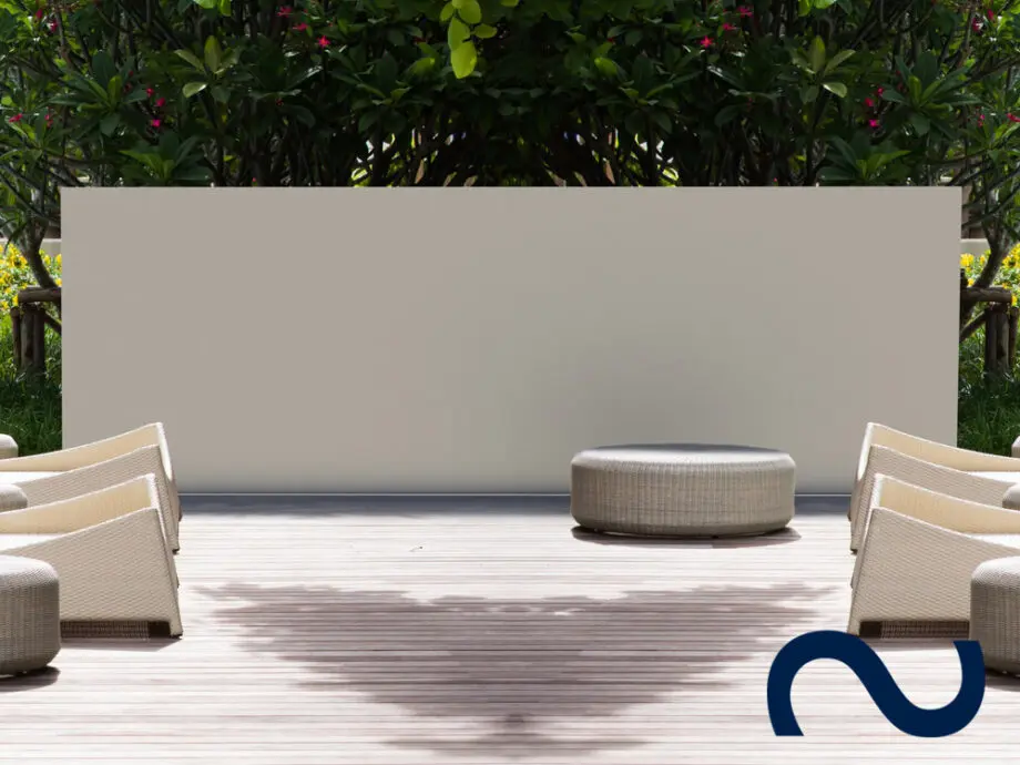 Sichtschutzzaun, Aluminium, Alu-Element, Alu-Sichtschutzelement, Windschutz, Gartenzaun. Sichtzaun, Privat
