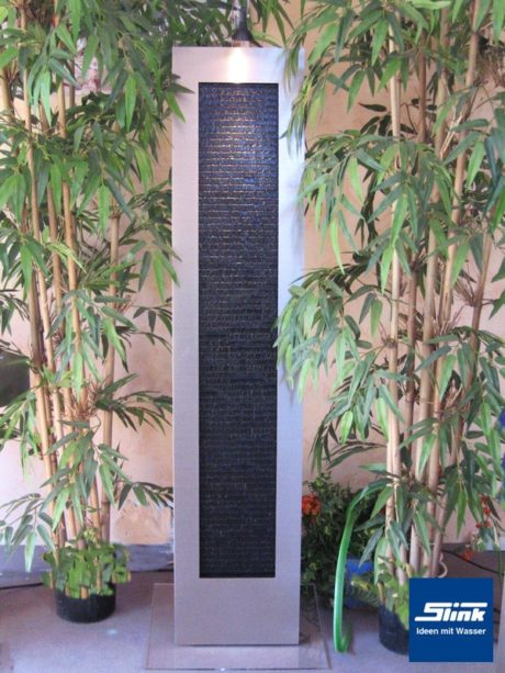 Lamellen-Wasserwand - Slink | Ideen mit Wasser