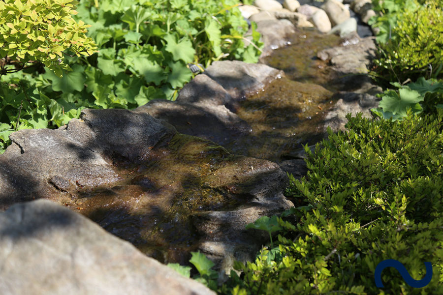 Bachlaufserie Schieferquell Teichlauf Wasserlauf Garten GFK DIY einfach