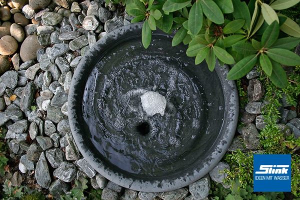 Springbrunnen Fontänenschale Solo Gartenbrunnen, Wasserbecken und