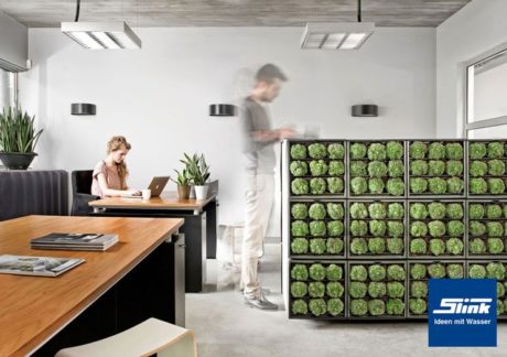Karoo Wandbegrünung Indoor und Outdoor | grau - Slink | Ideen mit Wasser