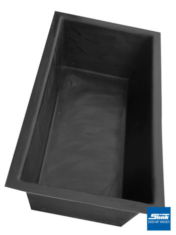 GFKTeichbecken Wasserbecken rechteckig 200 x 100 x 60 cm 750 Liter