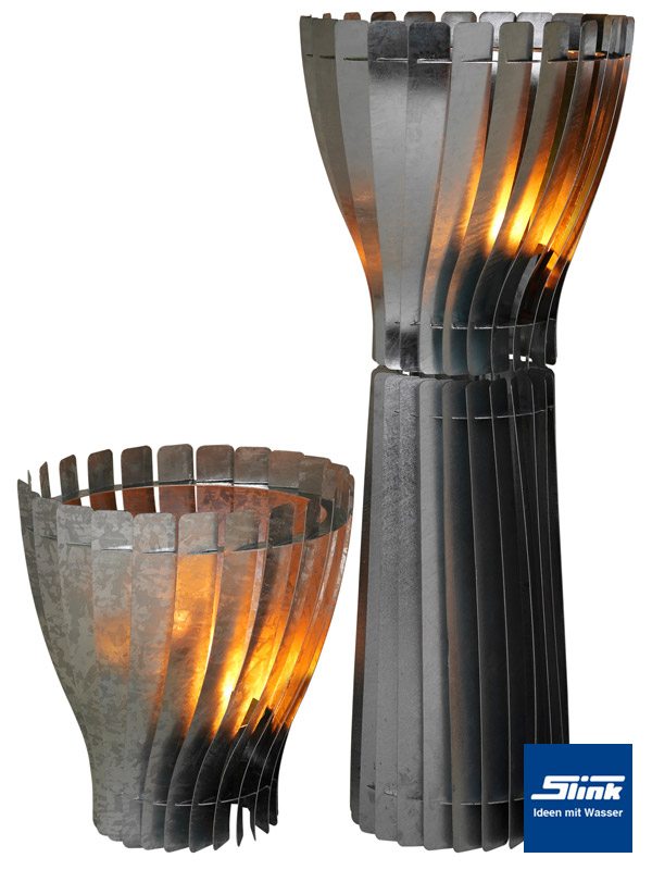 Glow Designer Feuerschale Feuerkorb Slink Ideen Mit Wasser