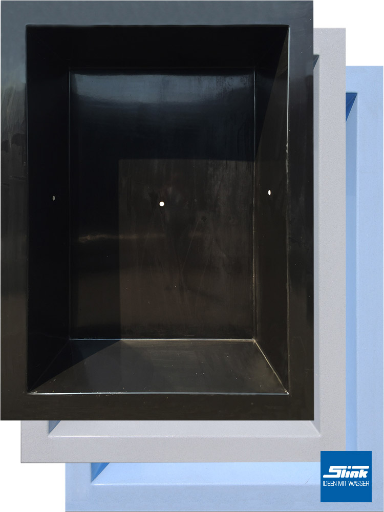 GFK Teichbecken Wasserbecken rechteckig 240 x 180 x 52 cm 1460 Liter Slink Ideen mit Wasser ~ Gartenteich Becken Rechteckig GFK Teichbecken Wasserbecken rechteckig 240 x 180 x 52 cm 1460 Liter Slink Ideen mit Wasser ~ 08091943_Gartenteich Becken Rechteckig