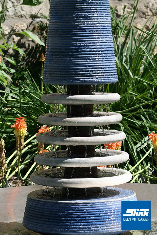 Keramikbrunnen Keramik-Wasserspiele für den Garten Gartenbrunnen aus Keramik Künstlerbrunnen für Bauerngärten