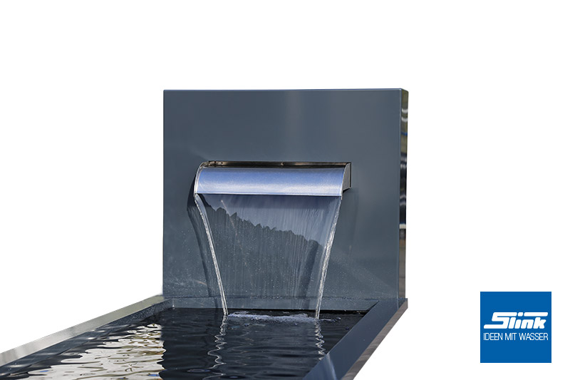 Gfk wasserbecken mit wasserfall im garten anlegen – sarakane.info