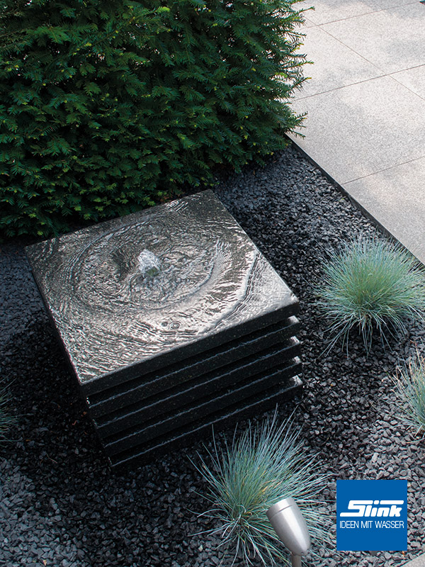 Gartenbrunnen Layer Slink Ideen Mit Wasser