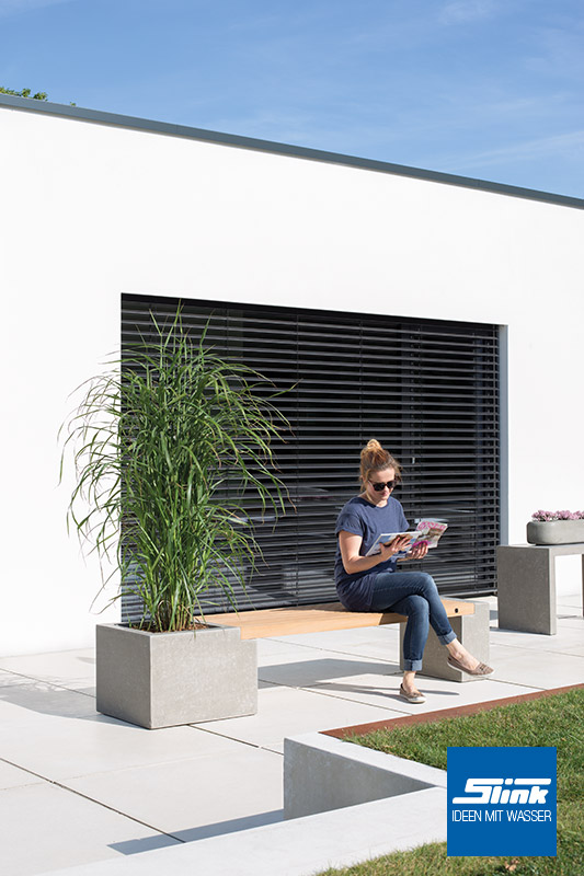 Modulbank Betonoptik Slink Ideen Mit Wasser
