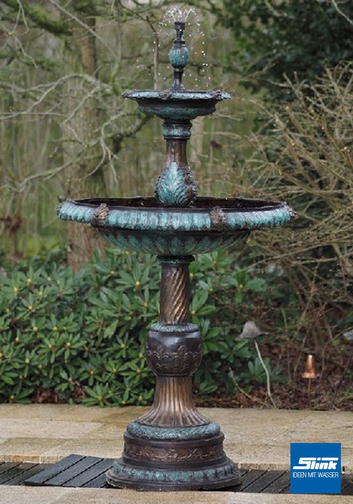 Stufenbrunnen Bronze Slink Ideen Mit Wasser