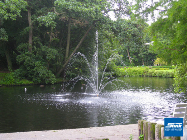 Großanlage, Insel, Fontäne, See, Norderney, Springbrunnen, Planung, Umsetzun