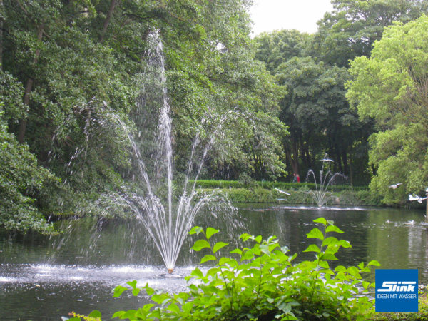 Großanlage, Insel, Fontäne, See, Norderney, Springbrunnen, Planung, Umsetzun