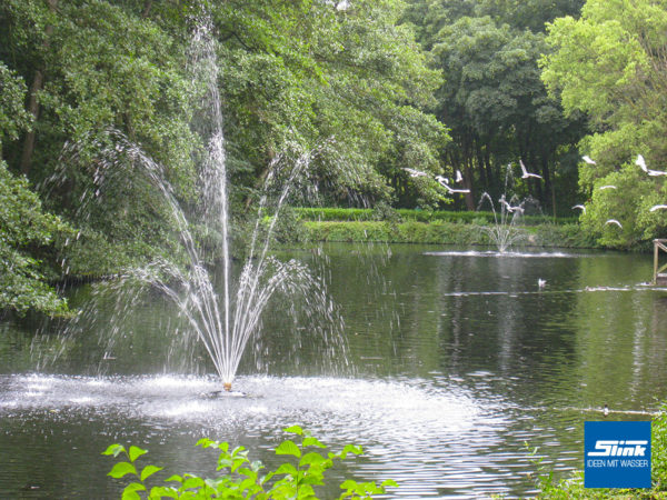 Großanlage, Insel, Fontäne, See, Norderney, Springbrunnen, Planung, Umsetzun