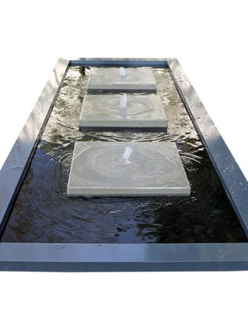 Quellplatte, Springbrunnen, Gartenbrunnen. Designerbrunnen, Terrassenbrunnen. Zierbrunnen Garten, Garten mit Wasser gestalten, Gartenideen Design
